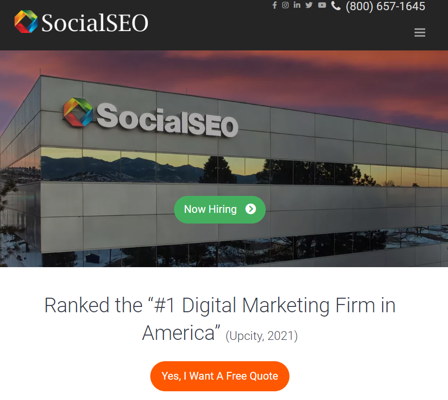 SocialSEO agency