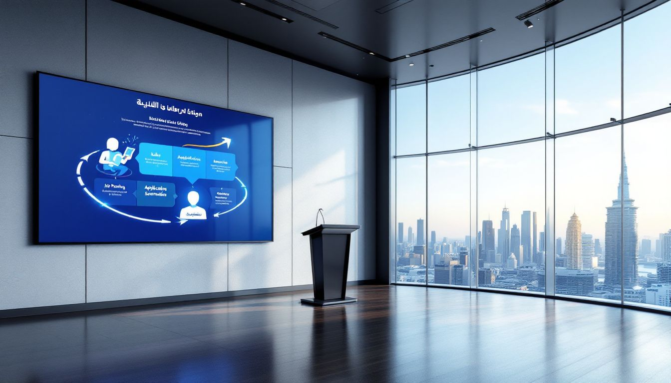 A visual depiction of recruitment and hiring practices.