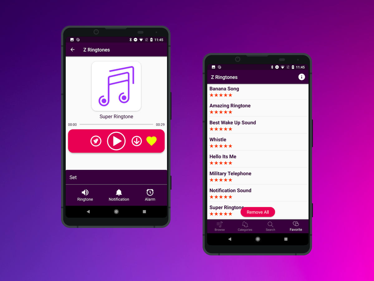 Z ringtones ringtone app