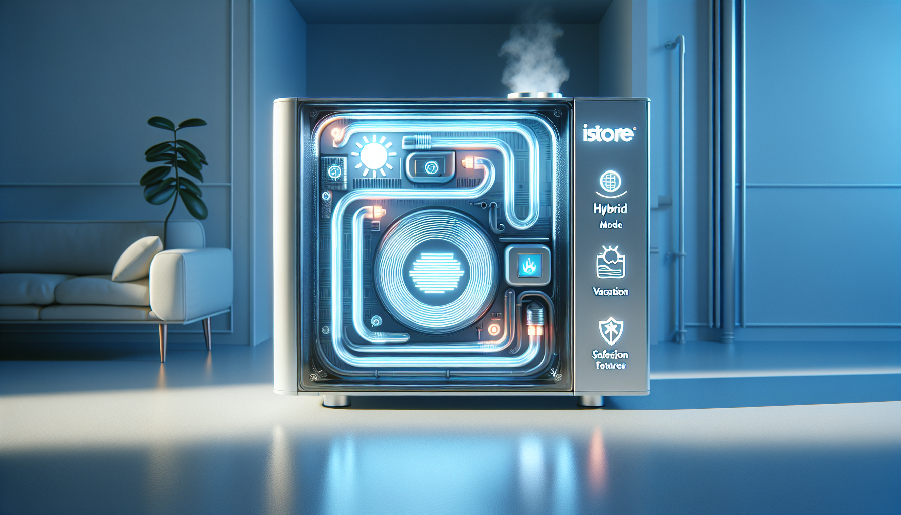Innovative features of iStore heat pumps