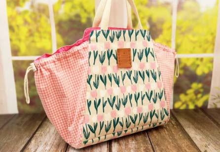 Sseko Designs beautiful handmade fabric bag with pattern designs 