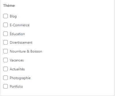 créer un blog pages thèmes WordPress mises à jour WordPress ligne OVH mise à jour wordpress blog si vous voulez logiciel lecture