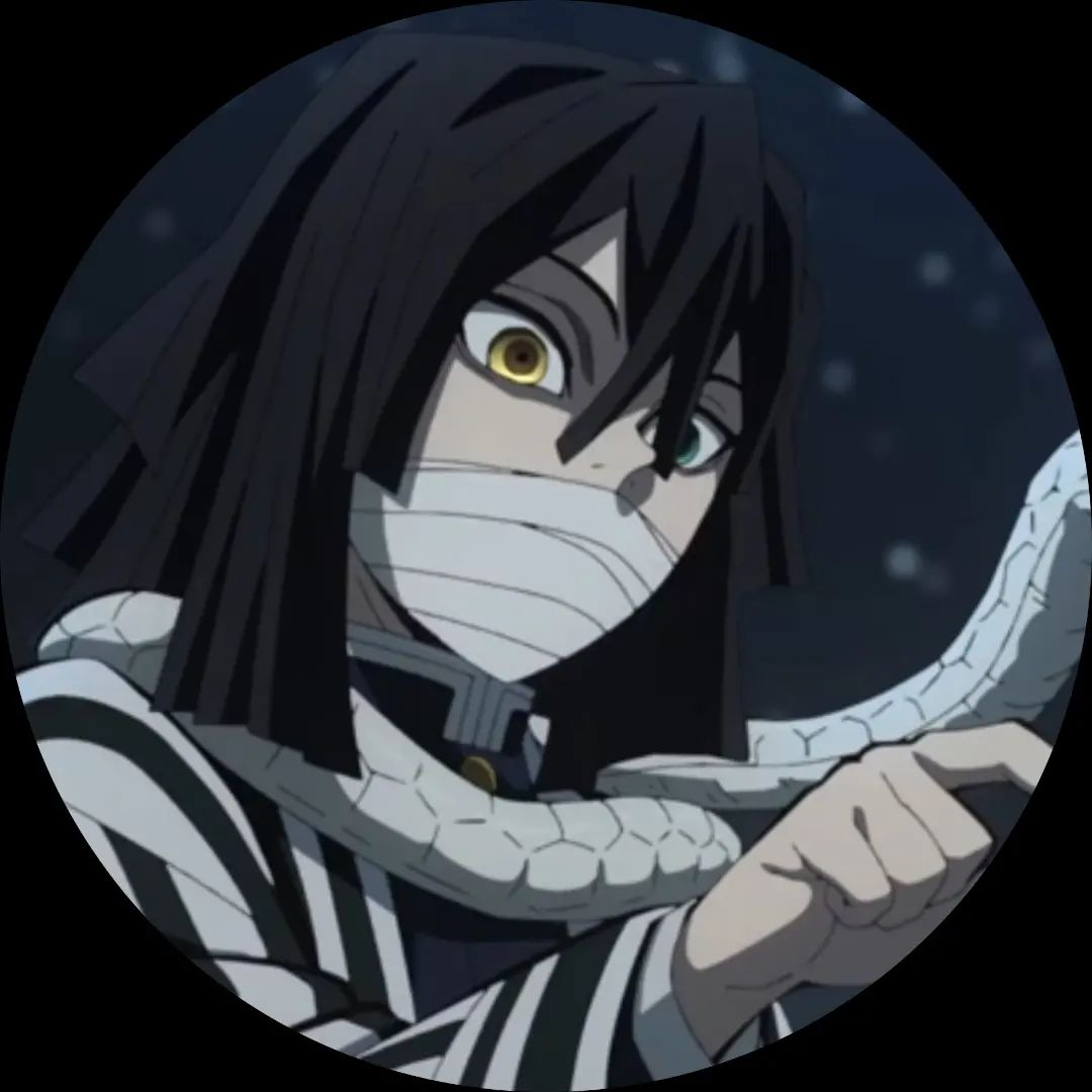 Demon Slayer PFP - Obanai Iguro (The Serpent Hashira) 