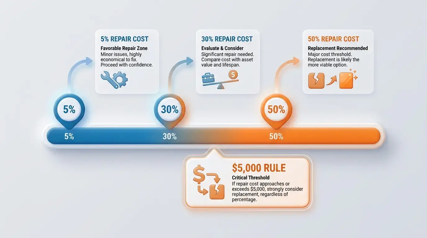 What Is the 50% Rule for AC Repair vs. Replacement?