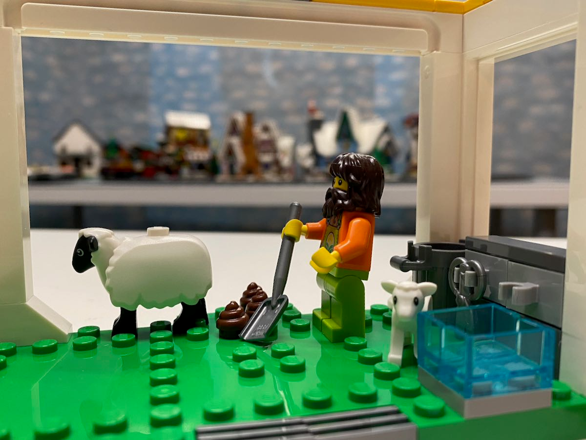 Chores on the LEGO farm