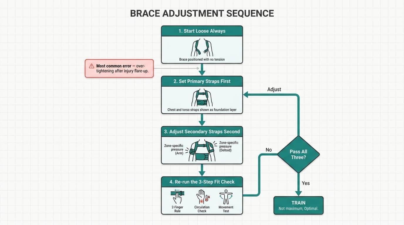 How to Adjust Your Shoulder Brace for the Right Compression