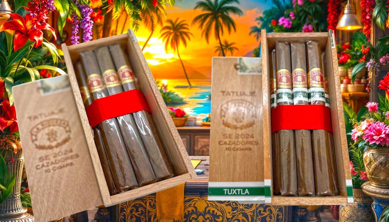 Collaboration between La Riqueza and My Father Cigars, showcasing the craftsmanship involved.
