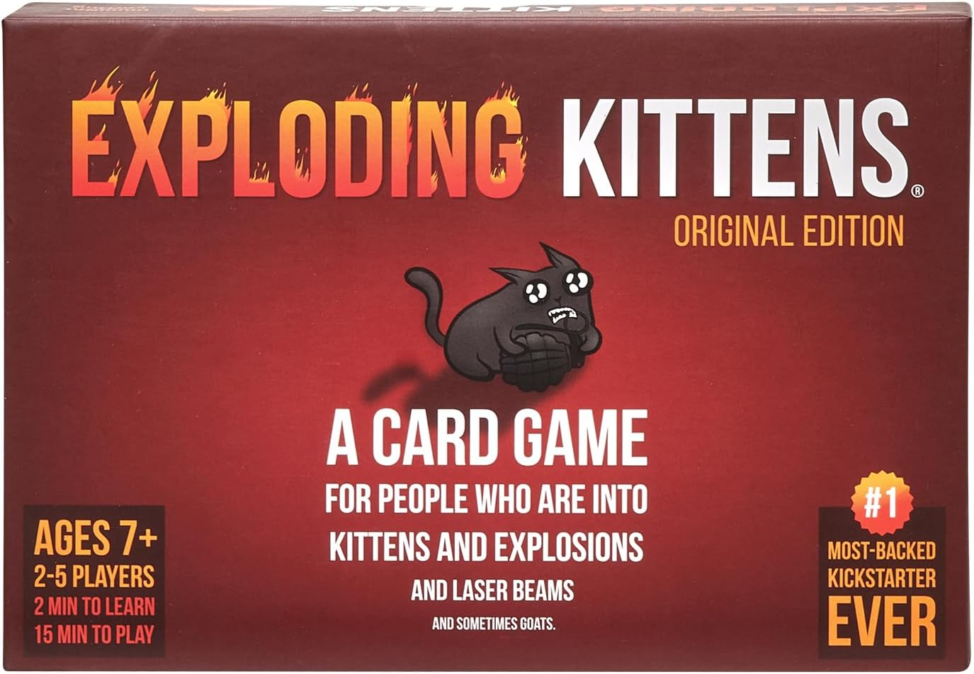 Exploding Kittens card game