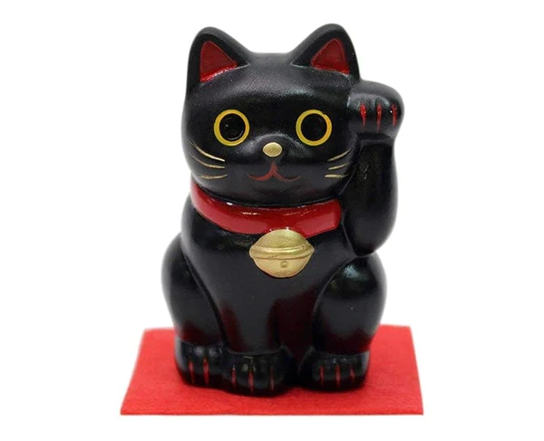 Maneki Neko Figure (Black)