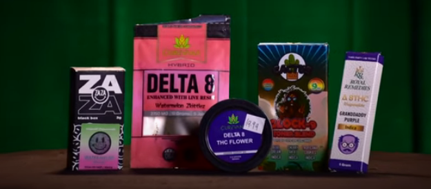 The above Delta 8 hemp products were tested by WTHR, and were allegedly found with illegal amounts of Delta 9. Many states have adopted the Farm Bill, but Delta 9 is still capped.