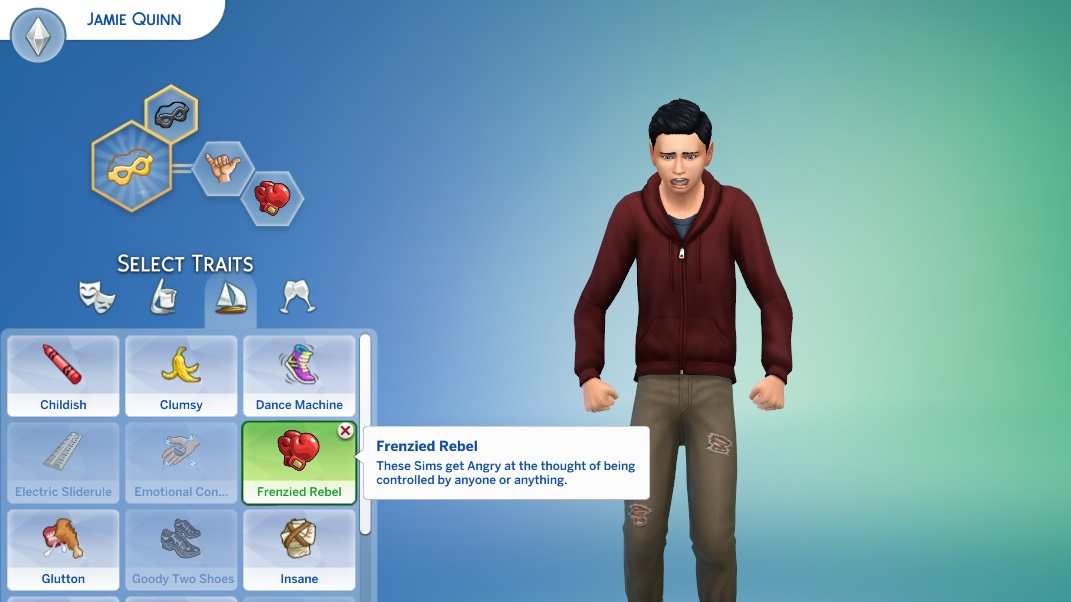 Eight Pack of Teen Exclusive Traits
