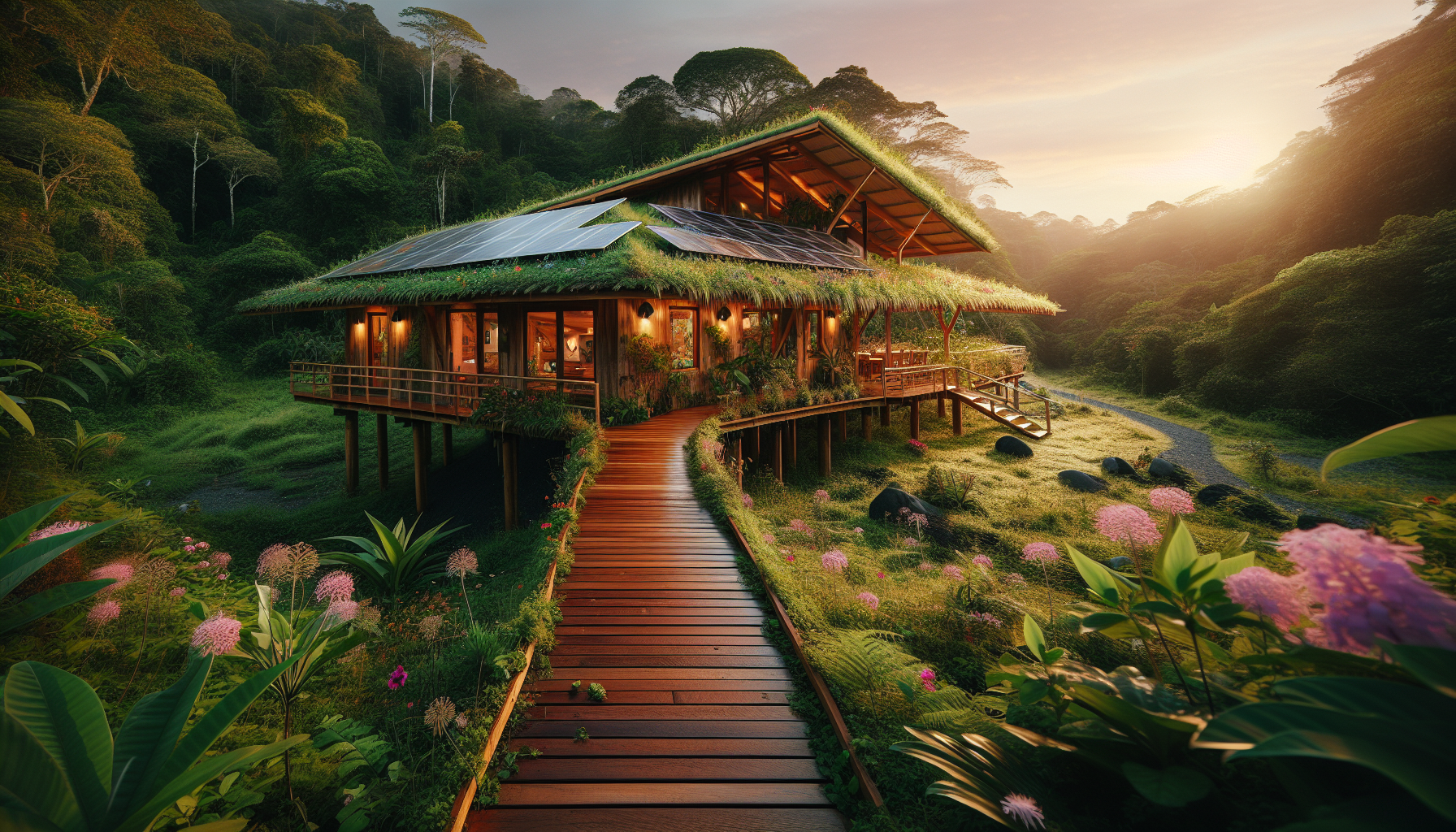 Eco-lodge near Corcovado National Park