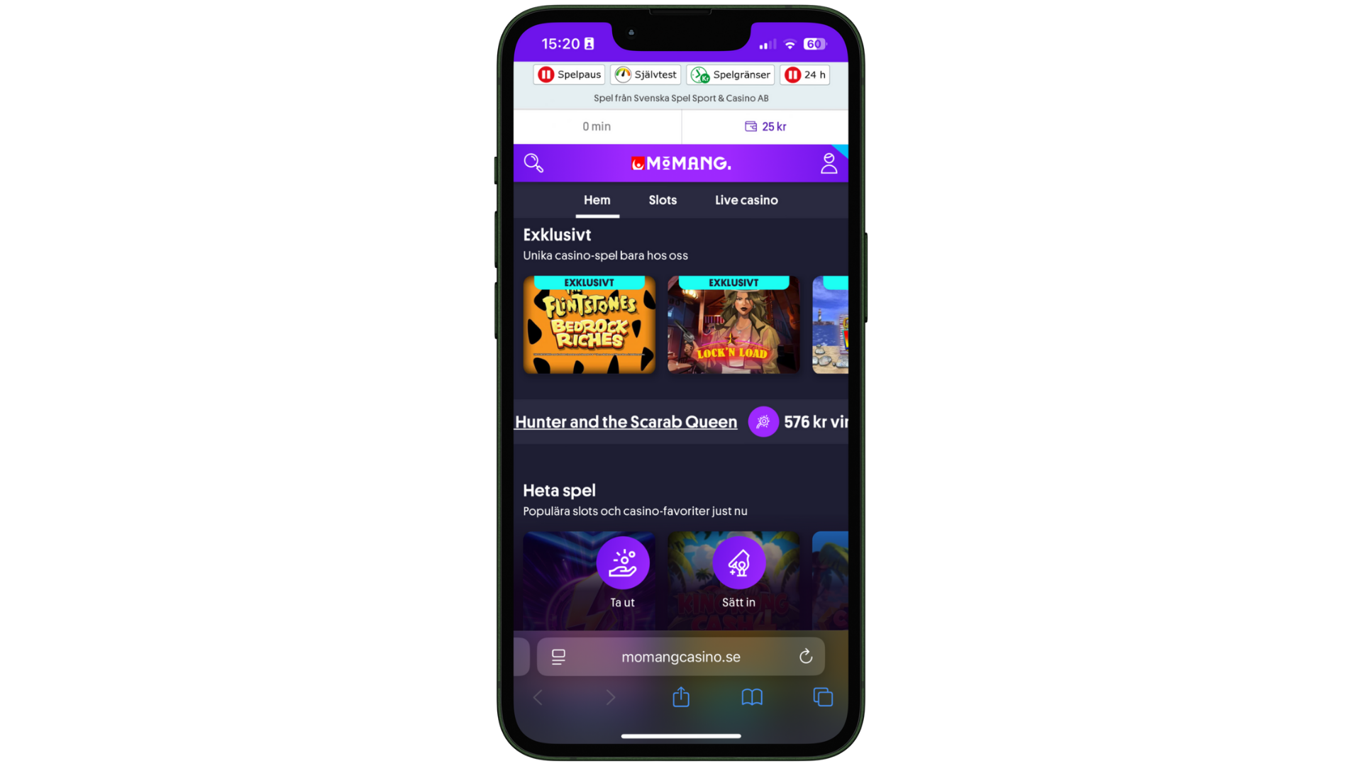 momang mobil casino