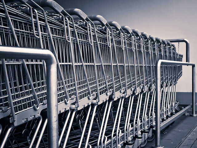 shopping carts, grocery, shopping