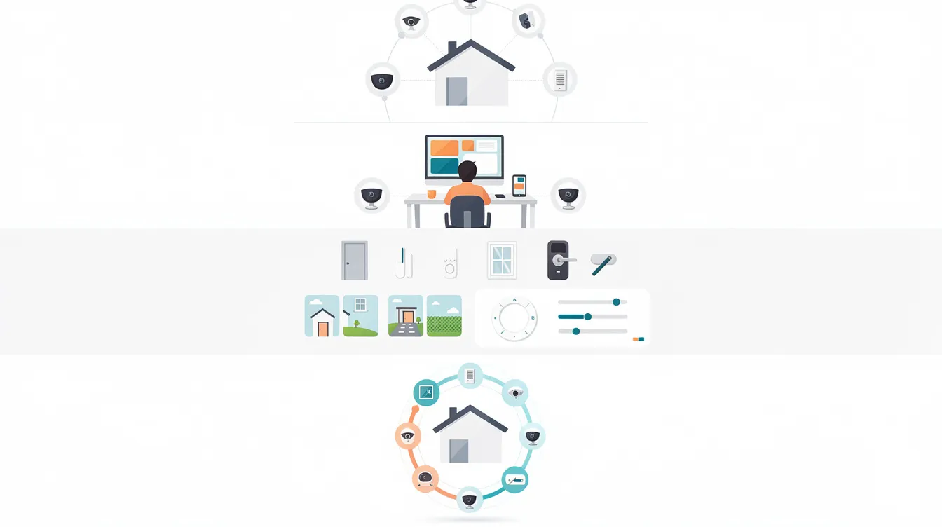 Reviewing a home security system.