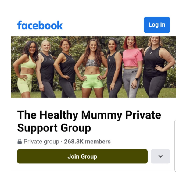 Facebook Support Group