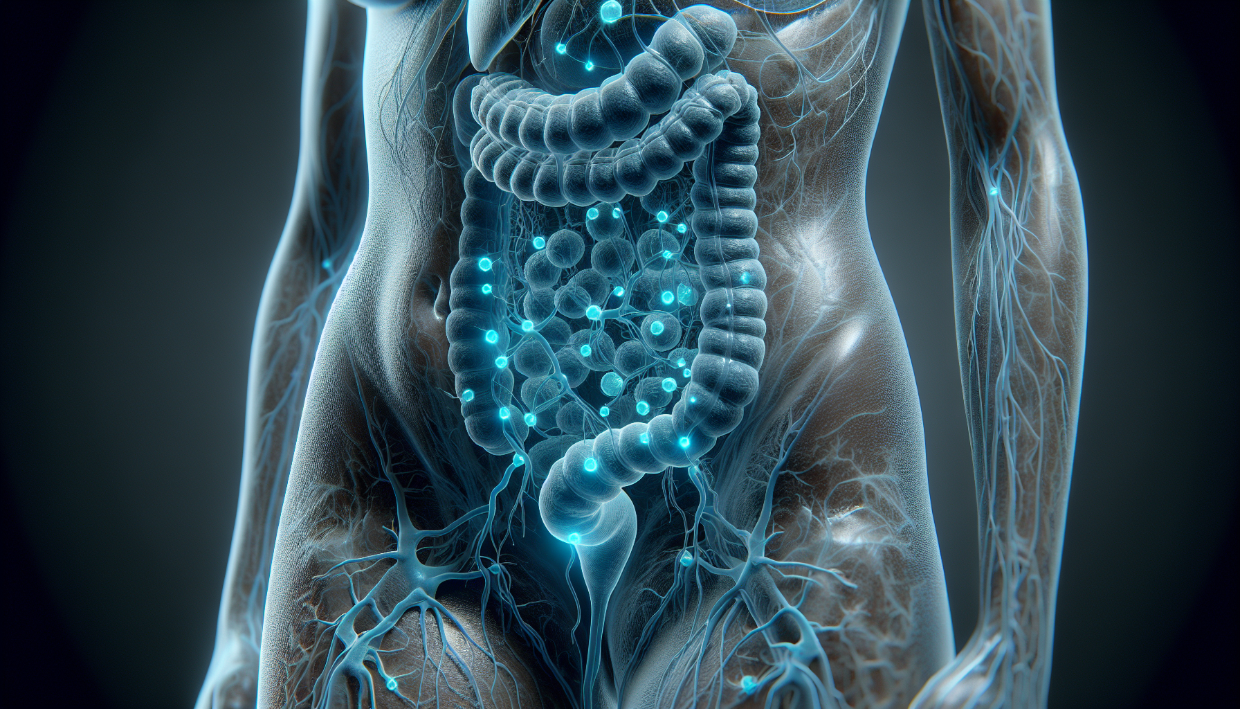 Illustration of lymph nodes