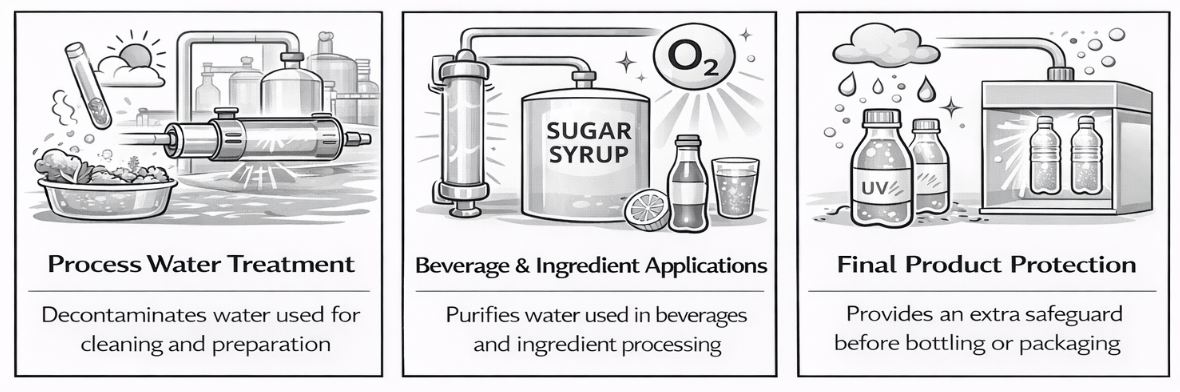 Applications of UV Systems in Food and Beverage Industries