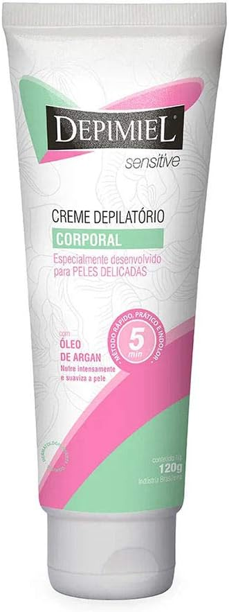 Creme Depilatório para o corpo Sensitive Unit Depimiel. Imagem: Amazon