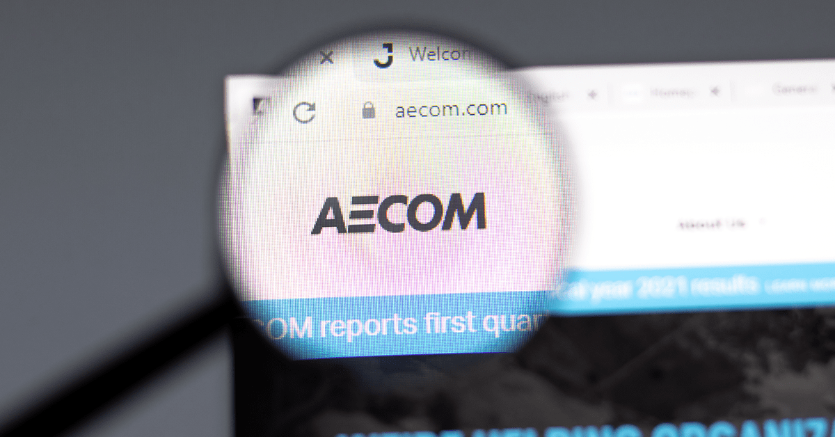 Contract for Research and Development; AECOM global communications
