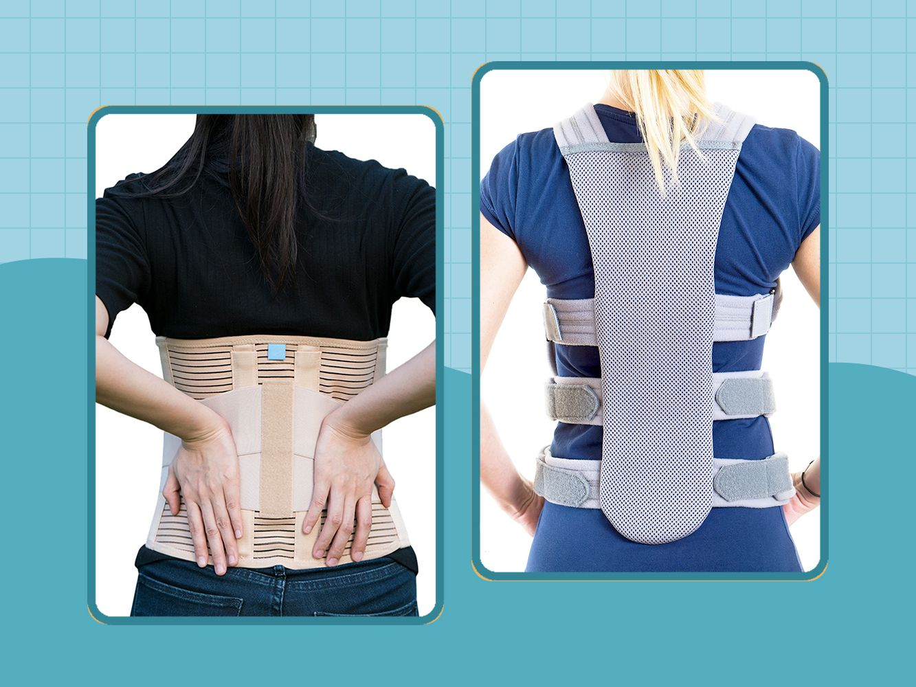 wearing the right kind of back brace 