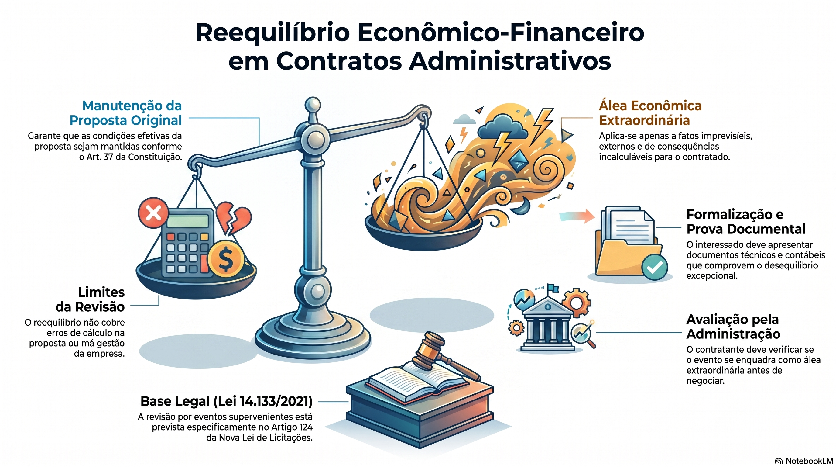 O que &eacute; o reequil&iacute;brio econ&ocirc;mico-financeiro em contratos administrativos?