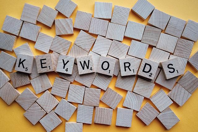 come creare un blog, keyword