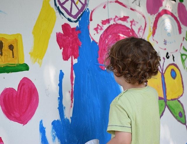 painting, child, drawing