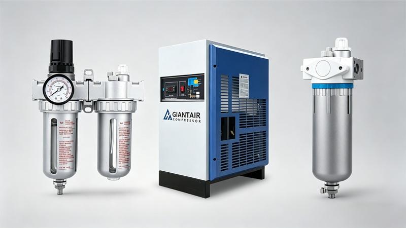 Moisture Trap vs Air Dryer vs Filter
