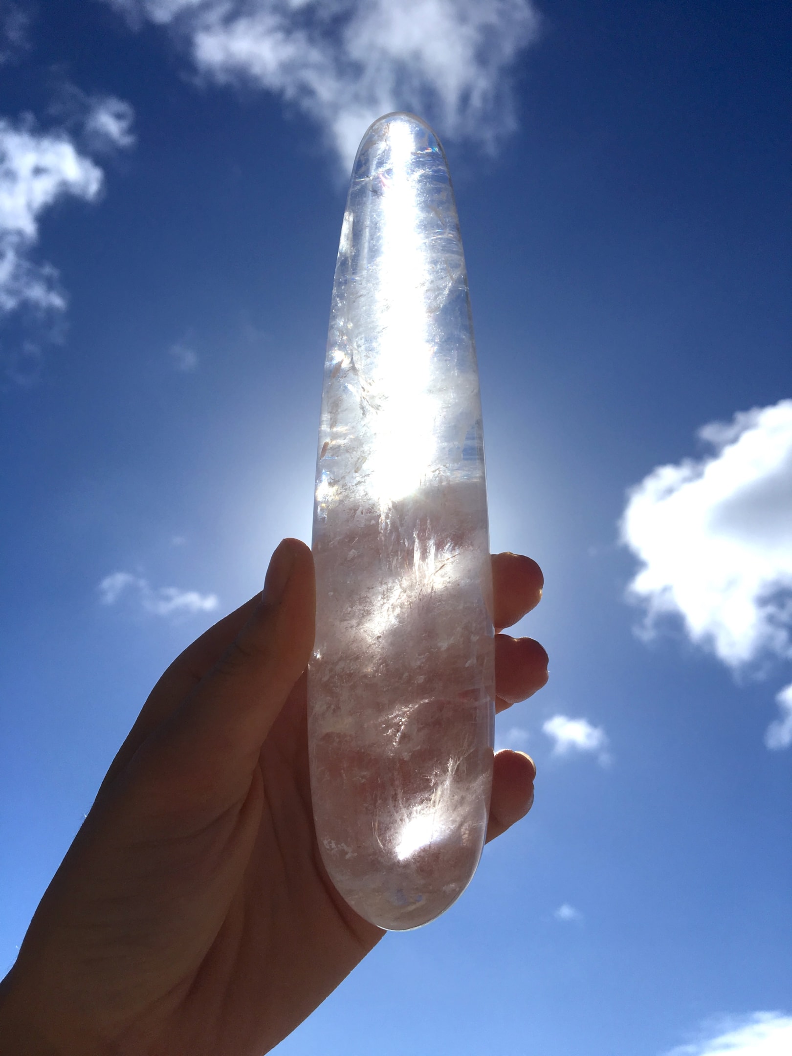 Clear Quartz wand the master healer