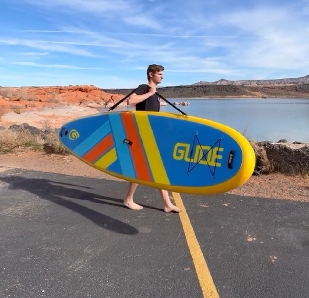 solid boards and inflatable paddle board touring board                     