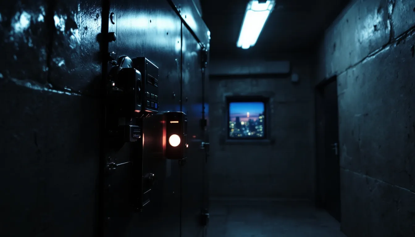 Customizable strong room doors tailored for various security needs.