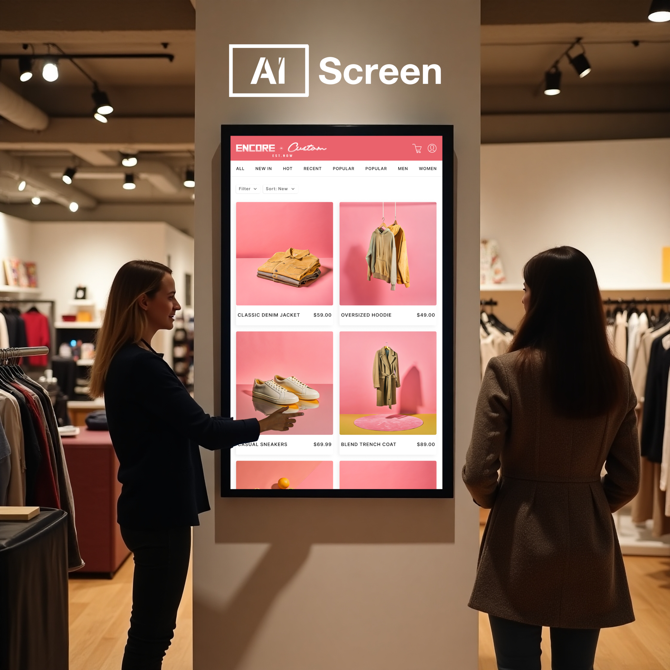 boosting customer engagement with interactive displays