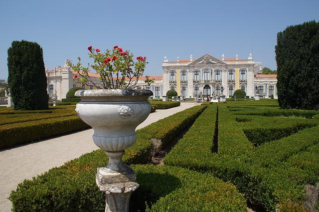 palacio nacional de queluz, portugal, castle