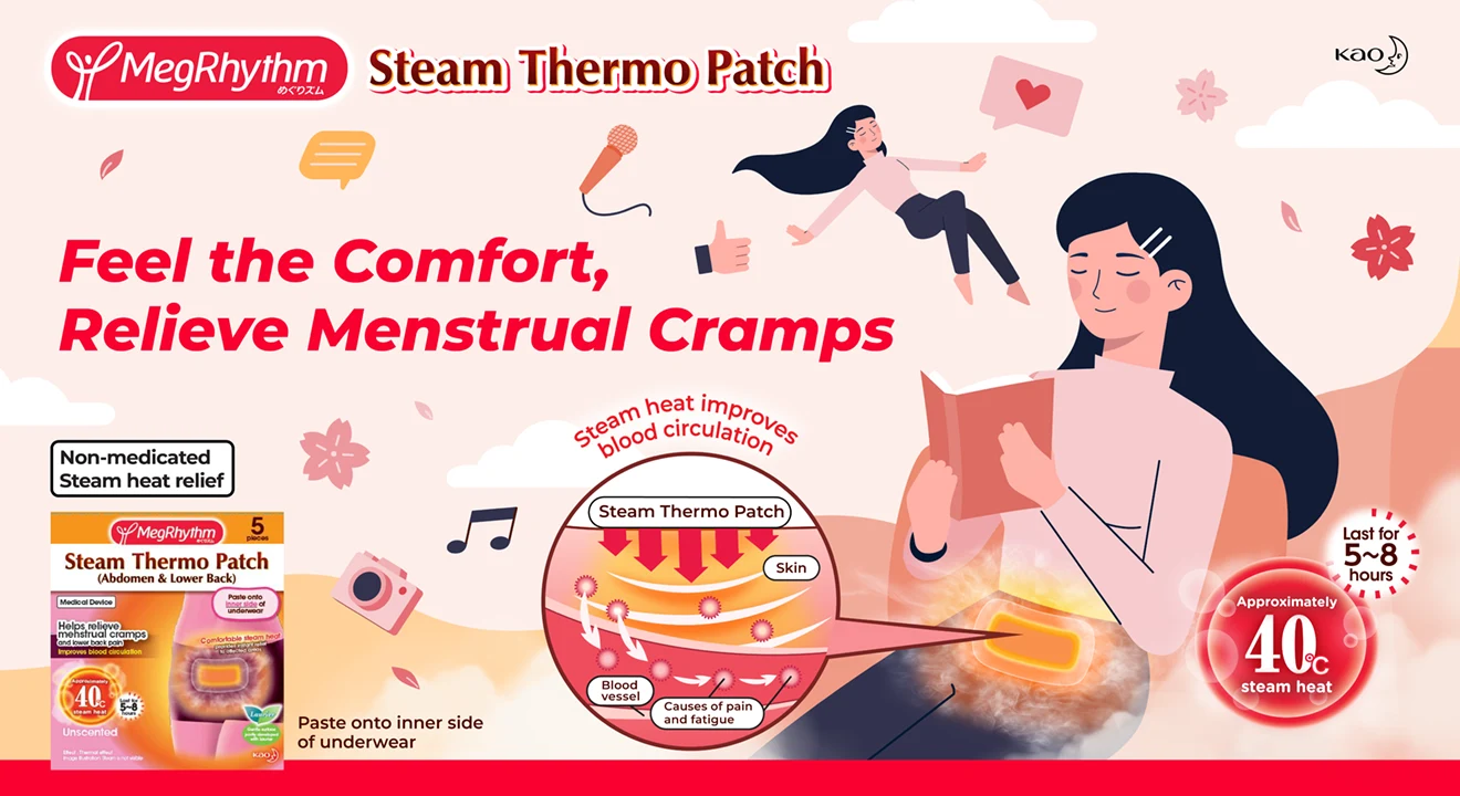 KAO MegRhythm Steam Thermo Patch by SuperPixel