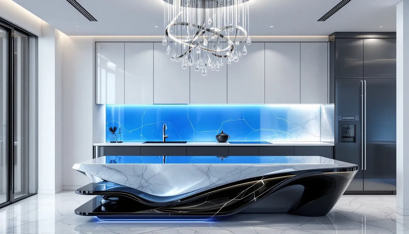 A renovated kitchen showcasing high-quality interior painting services.