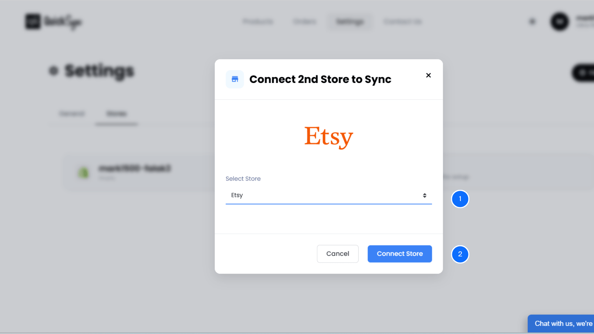 import shopify products to etsy