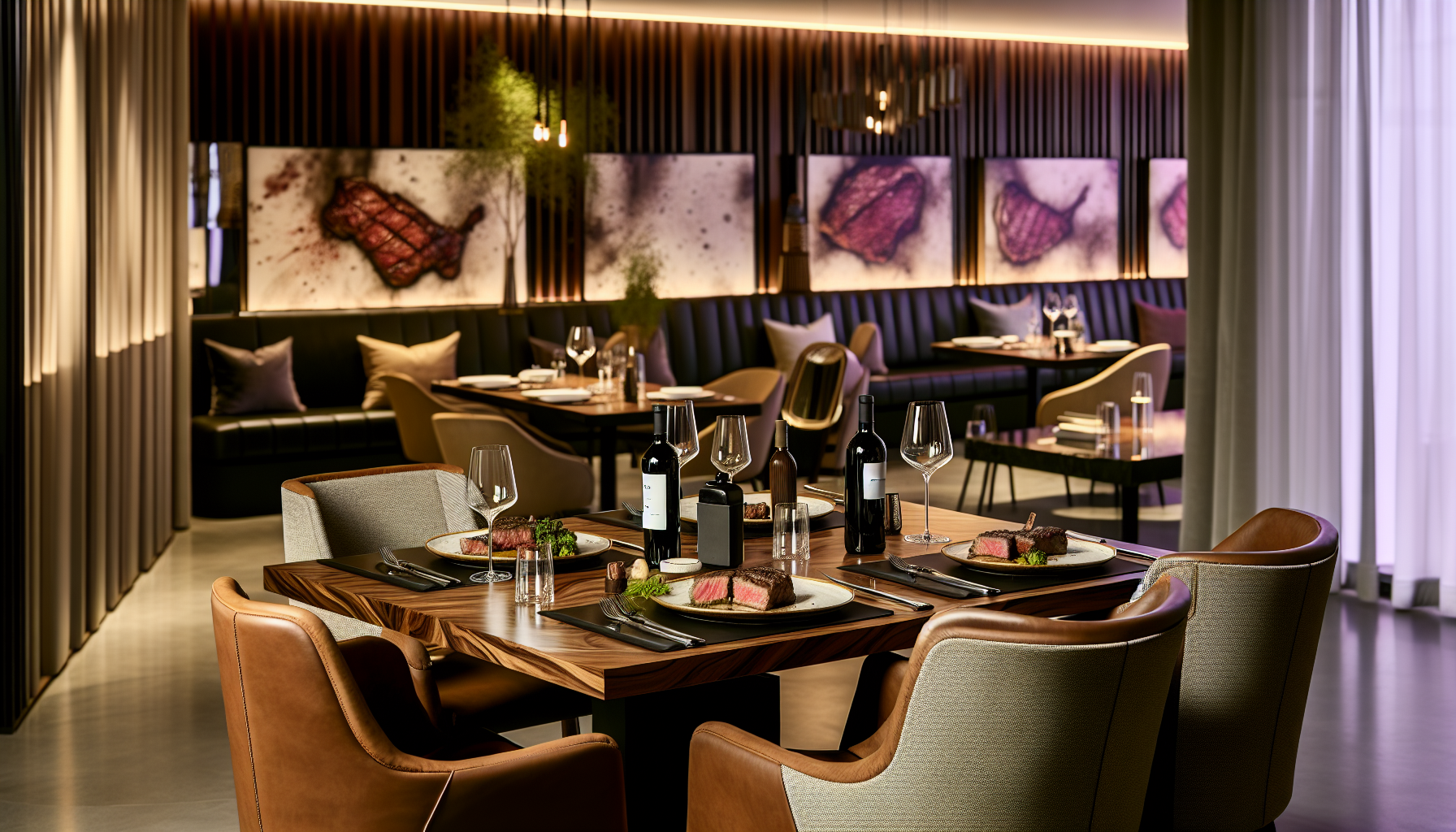 Luxurious dining experience at Steak 954