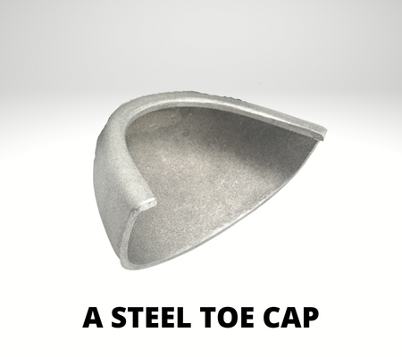 a steel toe cap
