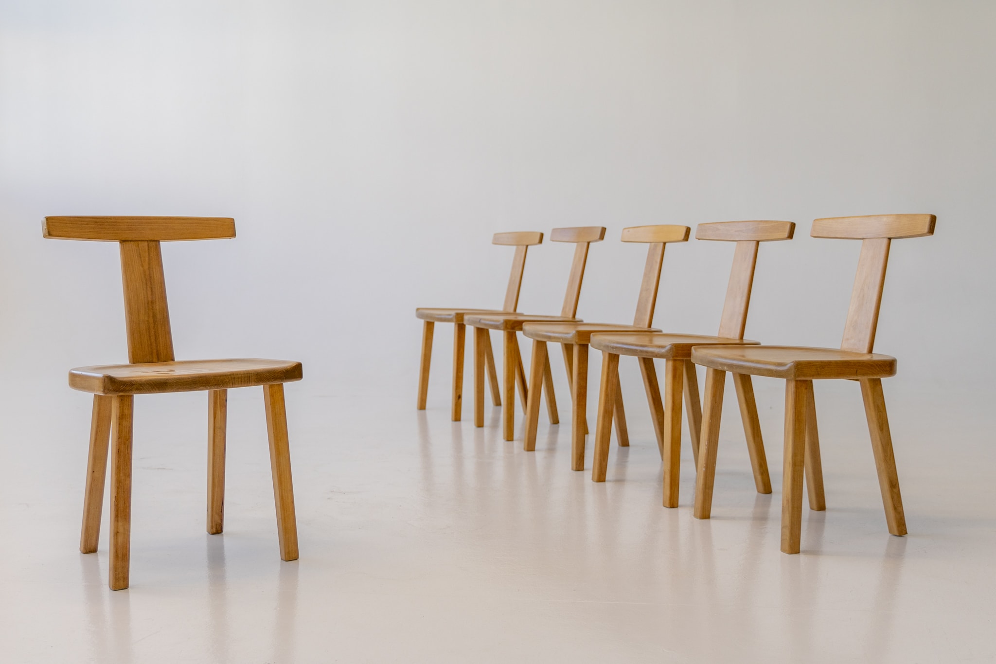 Set of 6 dining chairs by Olavi Hänninen.Looking for interior decorator in new york?