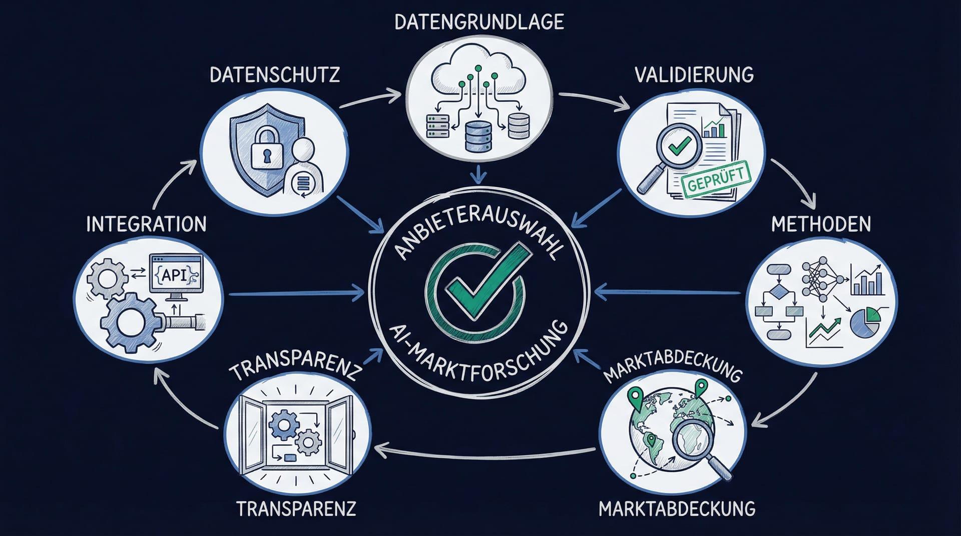 7 Kriterien für die Anbieterauswahl