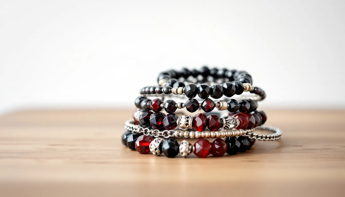 Energy bracelets, often made from semi-precious stones like rose quartz and amethyst, are designed to promote positive energy and inner peace. These handcrafted crystal bracelets are worn to connect with one's intentions and support health and harmony in daily life.