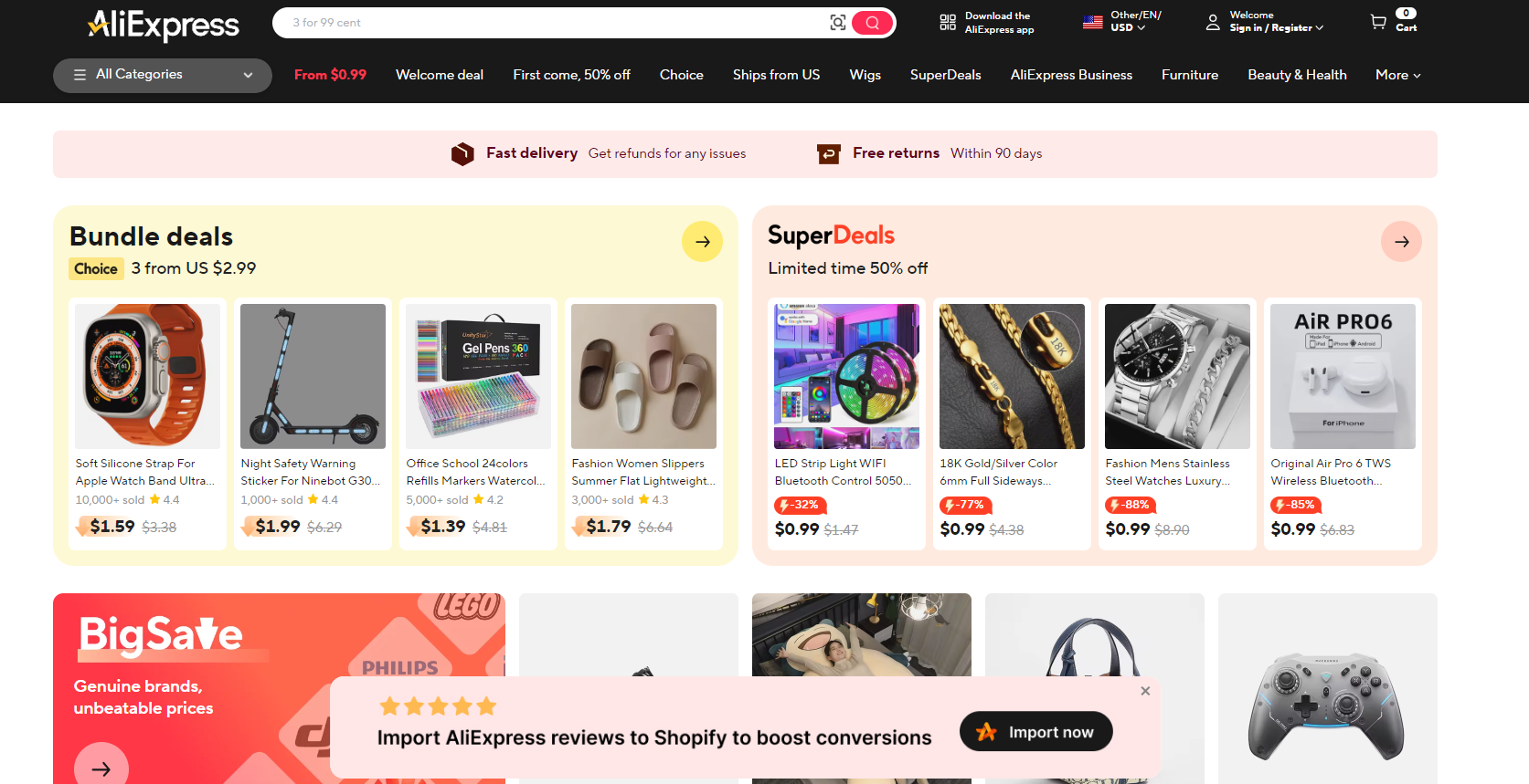 AliExpress is a leading dropshipping service from China, offering a vast selection of candles at affordable prices.