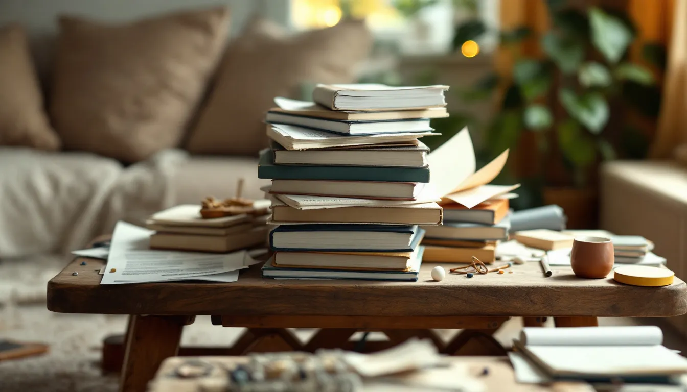 A visual representation of the risks associated with excessive clutter.