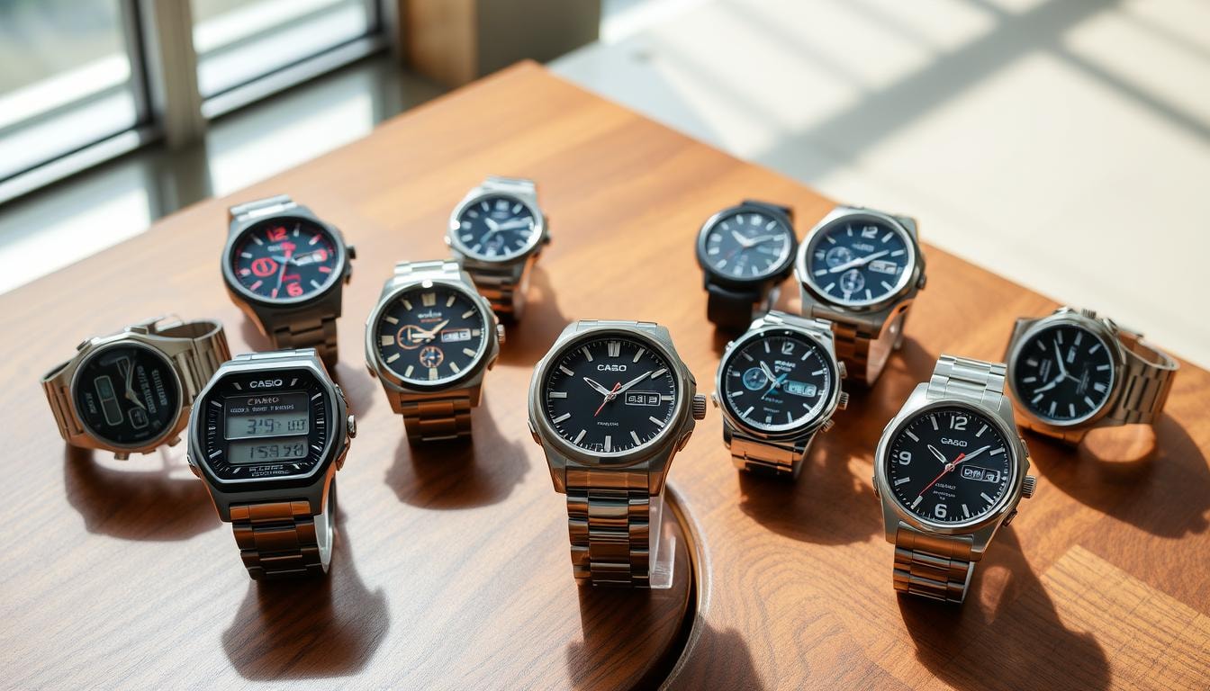 stylish casio watches