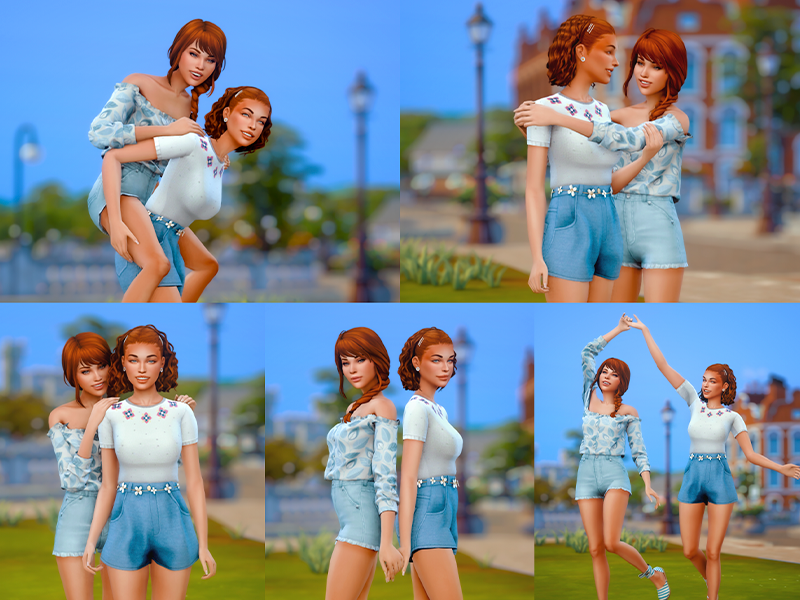Sisters Pose Pack