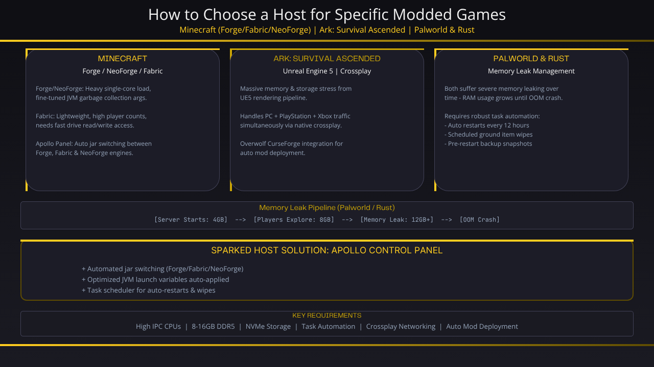 How to Choose a Host for Specific Modded Games