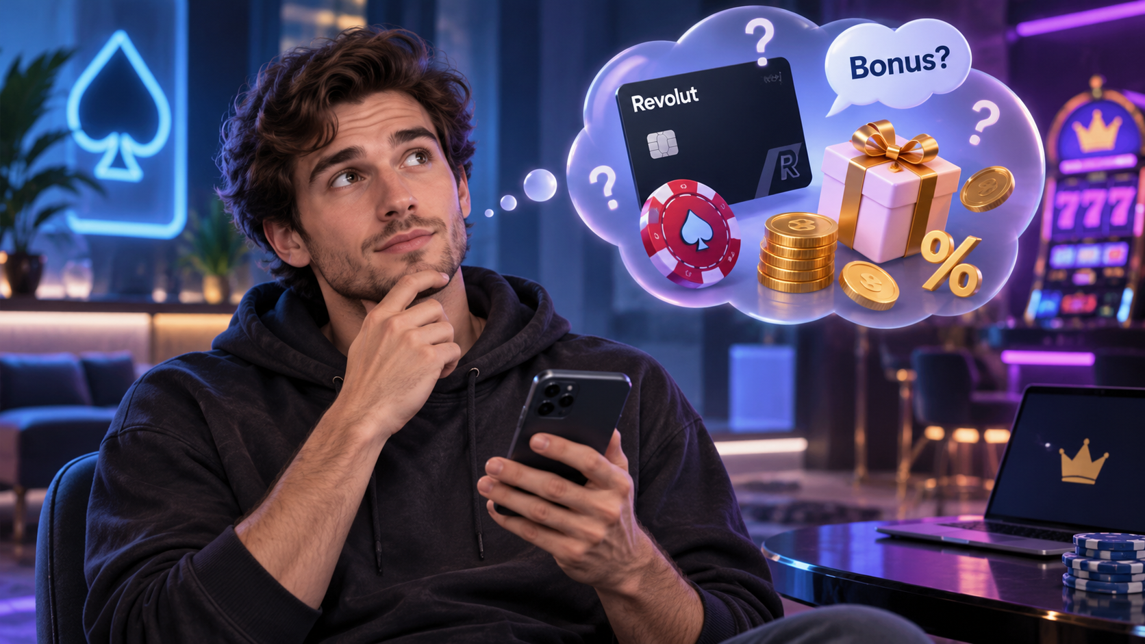 Översikt över Revolut och fem andra betalningsmetoder med skillnader mellan kortbetalningar, direktbetalningar och e-plånböcker.