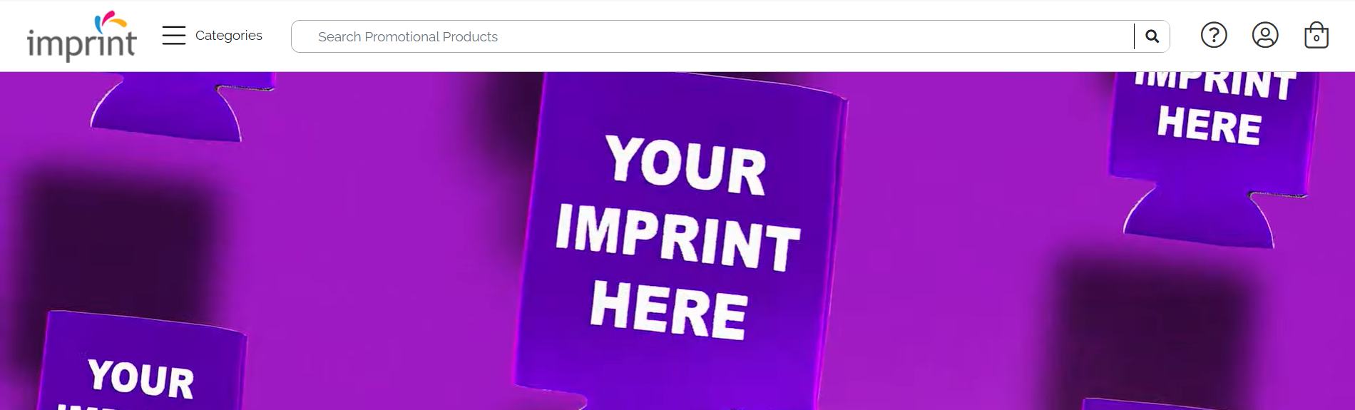 Imprint banner