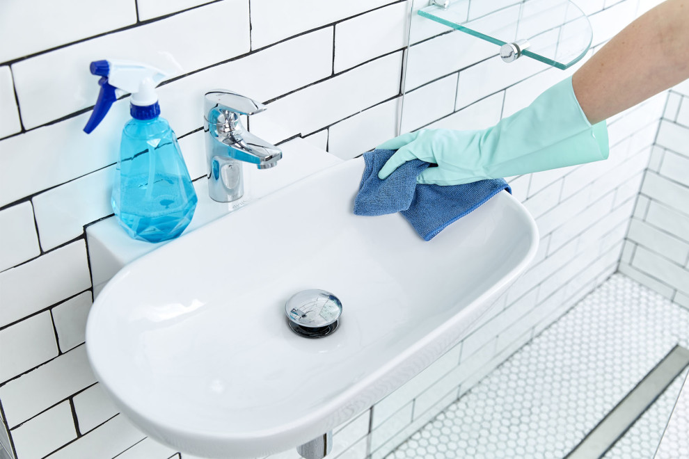 How To Clean A Bathroom Sink: Make Your Basin Look Pristine Again - Sparkle  And Shine